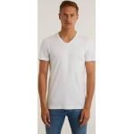 Witte Chasin' Cave V-hals T-shirts V-hals  in maat L voor Heren 