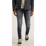 Blauwe Elasthan Chasin' Ego Slimfit jeans  in maat S  lengte L34  breedte W30 in de Sale voor Heren 