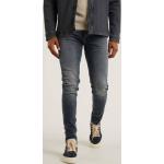 Blauwe Elasthan Chasin' Ego Slimfit jeans  in maat S  lengte L34  breedte W36 voor Heren 