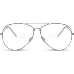 Zilveren Pilotenbrillen  in maat M voor Heren 