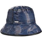Blauwe SEEBERGER Bucket hats  voor de Lente  in maat M 56 voor Dames 