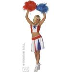 Multicolored Cheerleader kostuums voor Dames 