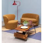 Moderne Mangohouten Chehoma Design salontafels met motief van Koffie 