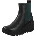 Zwarte Fly London Chelsea boots met Hakhoogte 3cm tot 5cm met Ronde neuzen voor Dames 