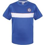 Chelsea FC - Trainings-t-shirt voor jongens - Officieel cadeau - Koningsblauwe/witte streep - 12-13 jaar