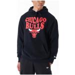 Casual Zwarte New Era Chicago Bulls Hoodies  in maat XL in de Sale voor Heren 