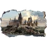Chicbanners Harry Potter Zweinstein Kasteel 3D Magic Window V600 Muursticker Zelfklevende Poster Muur Art Maat 1000mm breed x 600mm diep (groot)