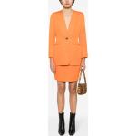 Vintage Oranje Zijden Dior Mantelpakken voor Dames 