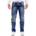 Blauwe Cipo & Baxx Used Look Regular jeans  breedte W33 voor Heren 