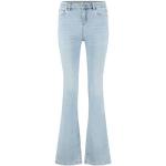 Lichtblauwe Polyester Circle Of Trust Flared jeans voor Dames 