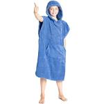 Koningsblauwe Badstoffen Kinder badjassen voor Meisjes 