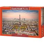 Castorland 1.500 stukjes Legpuzzels  in 1500 st met motief van Parijs 