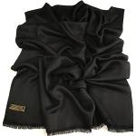 Zwarte Acryl Omslagdoeken  in Onesize voor Dames 