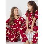 Rode Pyjama's met motief van Konijn in de Sale 