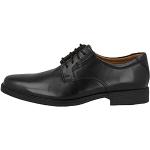 Kantoor Zwarte Rubberen Clarks Derby schoenen  in 44,5 met Hakhoogte tot 3cm in de Sale voor Heren 