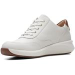 Casual Witte Clarks Sneakers met rits  voor de Zomer  in maat 35,5 in de Sale voor Dames 
