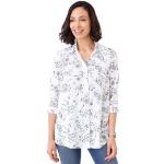 Witte Lange blouses  in maat 3XL voor Dames 