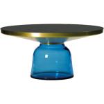 Donkerblauwe Glazen ClassiCon Design salontafels 