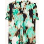 Licht-turquoise Claudia Strater All over print Blouses met print voor Dames 
