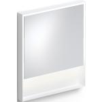 Witte Glazen Clou Rechthoekige spiegels 