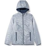 Ijsblauwe Fleece CMP Reversible jackets  in maat XS voor Dames 