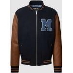 Marine-blauwe Polyester College jackets  in maat M in de Sale voor Heren 