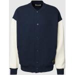 Donkerblauwe Polyester Tom Tailor Denim College jackets  in maat M in de Sale voor Heren 