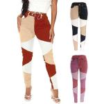 Casual Multicolored Polyester High waist Ademende Skinny jeans  in maat 3XL voor Dames 