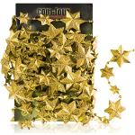 Gouden Kunststof Kerstslingers 