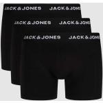 Zwarte Stretch Jack & Jones Boxershorts 3 stuks 