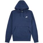 Blauwe Fleece Nike Hoodies  voor de Herfst  in maat XL in de Sale 