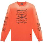 Casual Oranje Diesel T-shirts  in maat M in de Sale voor Heren 