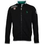 Zwarte US Polo Association All over print Sweatshirts met print  in maat M in de Sale voor Heren 