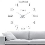 Moderne Zilveren Design klokken 