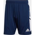 Marine-blauwe adidas Condivo Fitness-shorts  in maat M in de Sale voor Heren 