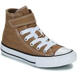 Bruine Converse All Star Hoge sneakers  in maat 27 met Hakhoogte tot 3cm in de Sale voor Kinderen 