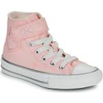 Roze Converse All Star Hoge sneakers  in maat 28 met Hakhoogte tot 3cm voor Kinderen 