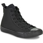 Zwarte Converse All Star Hoge sneakers  in maat 35,5 met Hakhoogte tot 3cm in de Sale voor Kinderen 