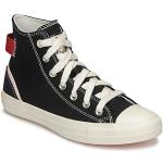 Zwarte Converse All Star Hoge sneakers  in maat 37 met Hakhoogte tot 3cm in de Sale voor Dames 