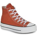 Rode Converse All Star Hoge sneakers  in 38 met Hakhoogte 3cm tot 5cm in de Sale voor Dames 