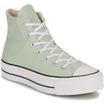 Groene Converse All Star Hoge sneakers  in 38 met Hakhoogte tot 3cm in de Sale voor Dames 