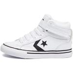 Converse Pro Blaze Strap Leather, sneakers voor kinderen, Wit, zwart, 31 EU
