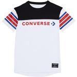 Converse S6480437 T-shirt met korte mouwen, Volwassene Unisex, Wit, Standaard