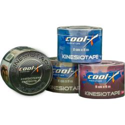Cool-X Kinesiotape - Rekbaar Katoen - 500 x 5 cm - Lichtblauw