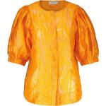 Casual Oranje Damesblouses  voor de Zomer  in maat XL 