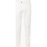 Corneliani Slim fit pantalon in lyocellblend met steekzakken - Gebroken wit