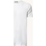 Corneliani T-shirt van jersey met logoborduring - Wit