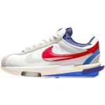 Cortez 4.0 Sneakers in Rood, Wit Blauw Nike , White , Dames