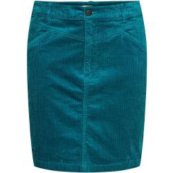 Cotton Corduroy Mini Skirt Emerald Green