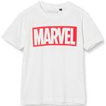 Witte Marvel Kinder T-shirts voor Jongens 